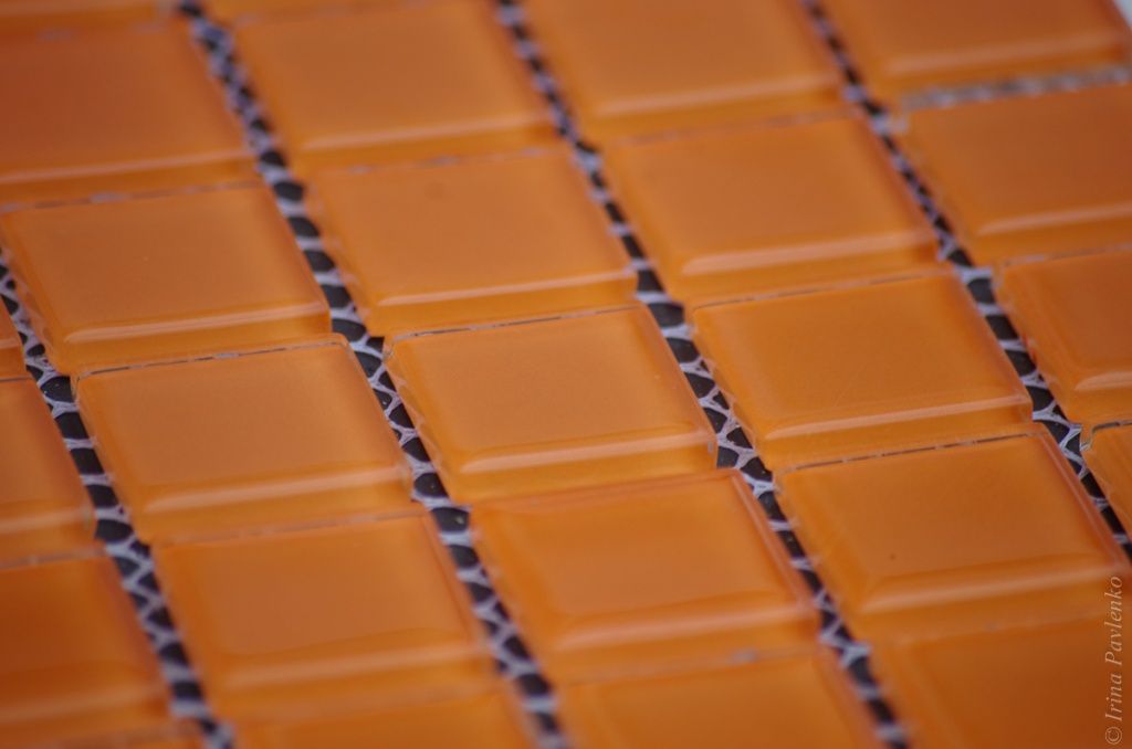 Orange glass